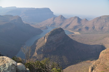 landscape of mountains