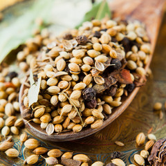 Dried Garam Masala Spices -  Indian Cuisine herbs.