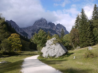 In der Nähe der Bindalm