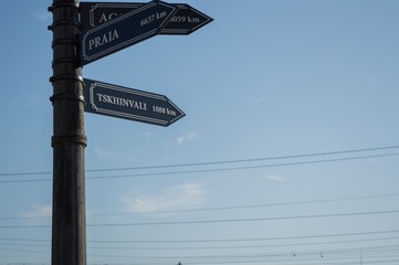 Praia, Cape Verde, Santiago island, and Tskhinvali, South Osseti