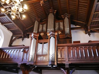Orgel der evangelischen Kirche in Nidden