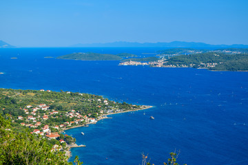 Fototapeta na wymiar Landscape of the Croatian islands.
