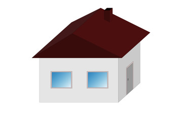 Einfamilienhaus (Vektor)