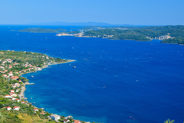 Fototapeta na wymiar Landscape of the Croatian islands.