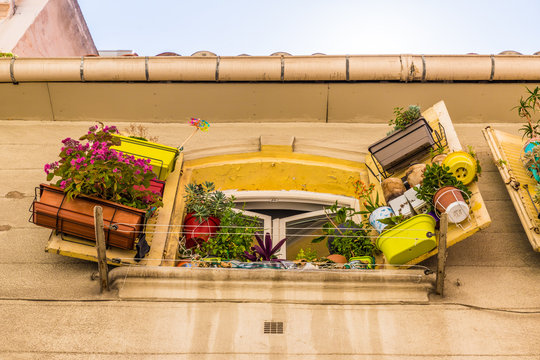 A View in Marseille in France