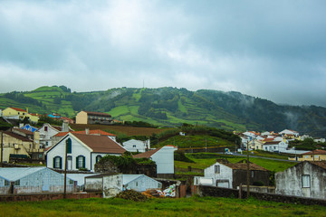 Fototapeta na wymiar Nordeste village, Sao Miguel, Azores, Portugal