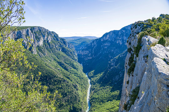 Gorge du Verdon canyon, Provence-Cote d'Azur, France