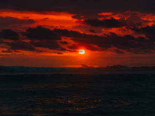 Fototapeta na wymiar Sunset in Costa Rica