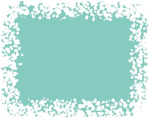 vector winter snow border