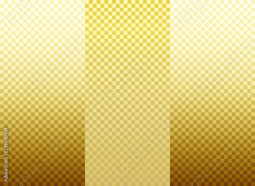 背景 市松模様 シンプル 金 ゴールド グラデーション Wall Mural Wdw