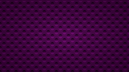 Abstract background with holes in dark purple colors