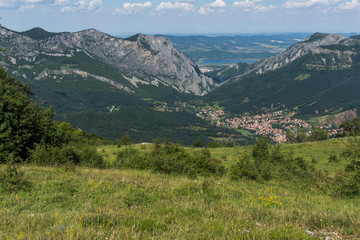 Naklejka premium Landscape of Vratsata pass at Balkan Mountains, Bulgaria