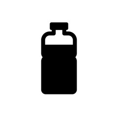 bottle icon in trendy flat design