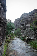 rocks in the mountains