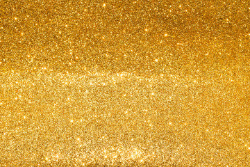 golden glitter texture background