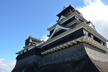 震災前の熊本城