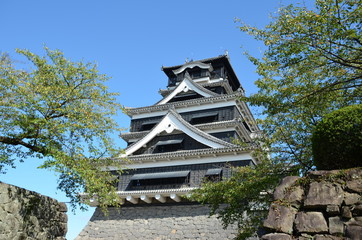 震災前の熊本城