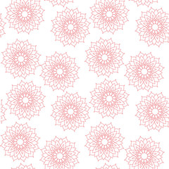 Seamless pattern. Traditional Arabic design.