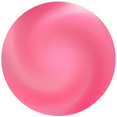 Abstract colorful round background.