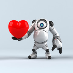 Big robot - 3D Illustration