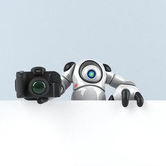 Big robot - 3D Illustration