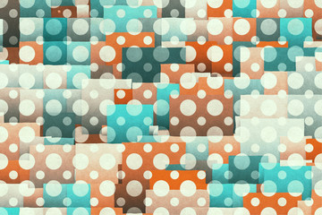 retro patchwork background