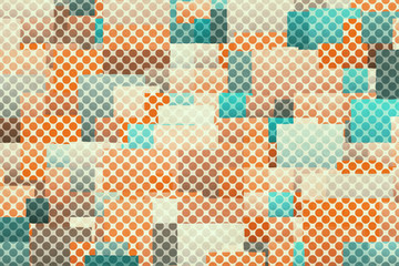 retro patchwork background