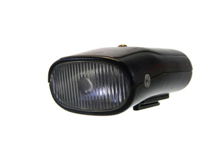 bicycle headlight isolated on white background
