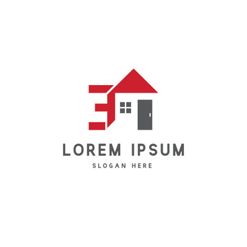 3T logo design vector template, real estate logo design