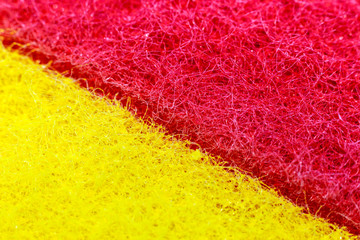 colorful sponges for washing dishes