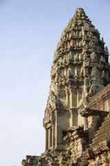 Fototapeta na wymiar detail of angkor wat khmer temple in Siem reap