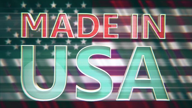 4K Made in USA Animation