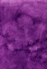 Obraz premium Watercolor deep purple background liquid texture