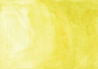 Watercolor yellow gradient background texture