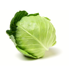 Obraz premium Cabbage isolated on white background