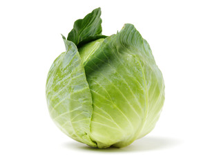 Obraz premium Cabbage isolated on white background
