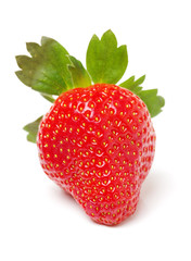 strawberry isolated over white background