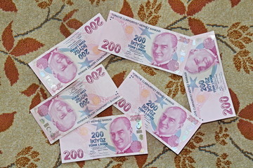 Turkish Lira currently in circulation