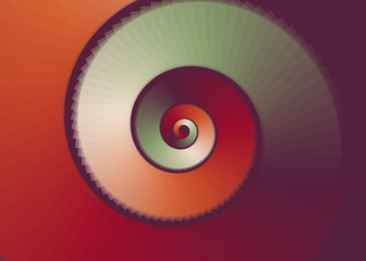 Spiral Rotation Abstract Computational Generative Art background illustration