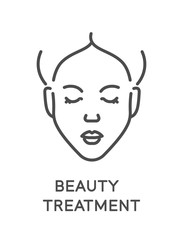 Beauty treatment and facial treatment, face cleaning and care