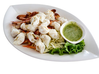 Crab Oysters