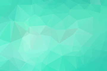 Light Green vector polygon abstract backdrop. Polygonal abstract vector with gradient. Textured pattern for your backgrounds