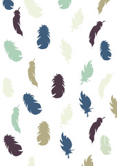 Obraz premium Feather Background