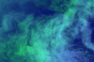 Obraz na płótnie Canvas Beautiful 3D illustration of dark magic smoke clouds texture or background