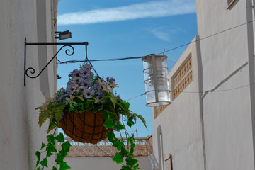 the old town of the coastal town of calpe is one of the most beautiful to visit in spain