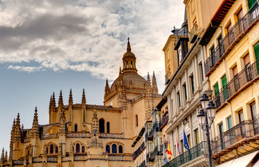 Fototapeta na wymiar Segovia, Spain