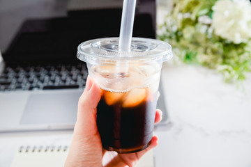 コーヒー、アイスコーヒー、コンビニコーヒー