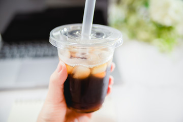 コーヒー、アイスコーヒー、コンビニコーヒー