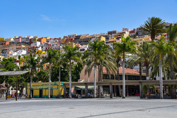 Plaza de las Américas in San Sebastian / La Gomera