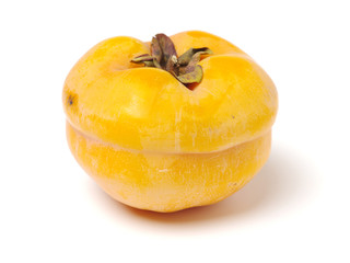persimmon on a white background 